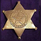 Example of a six-pointed star badge.